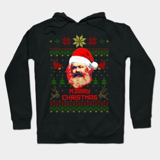 Karl Marx Merry Christmas Hoodie